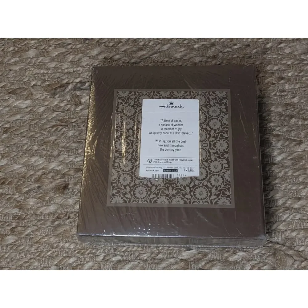 Hallmark Vintage 40 Christmas Cards Boxed Set With Envelopes Holly Mistletoe